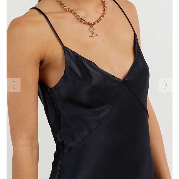 Dissh Simone Navy Slip Dress - Picture 3 of 3